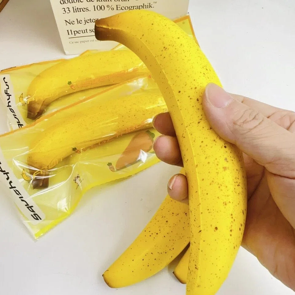 Banana Stress Relief Squishy