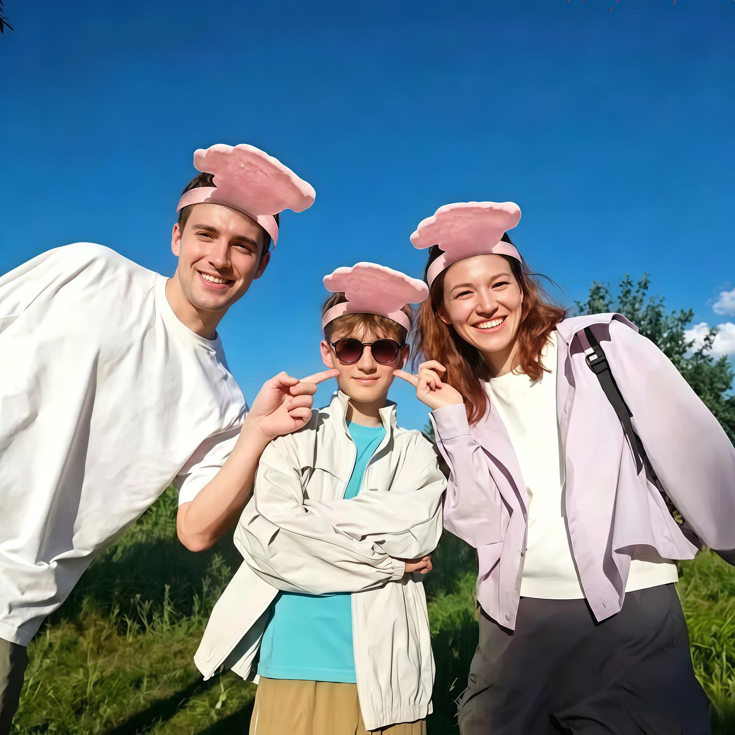 viral outdoor funny visor for TikTok content creation