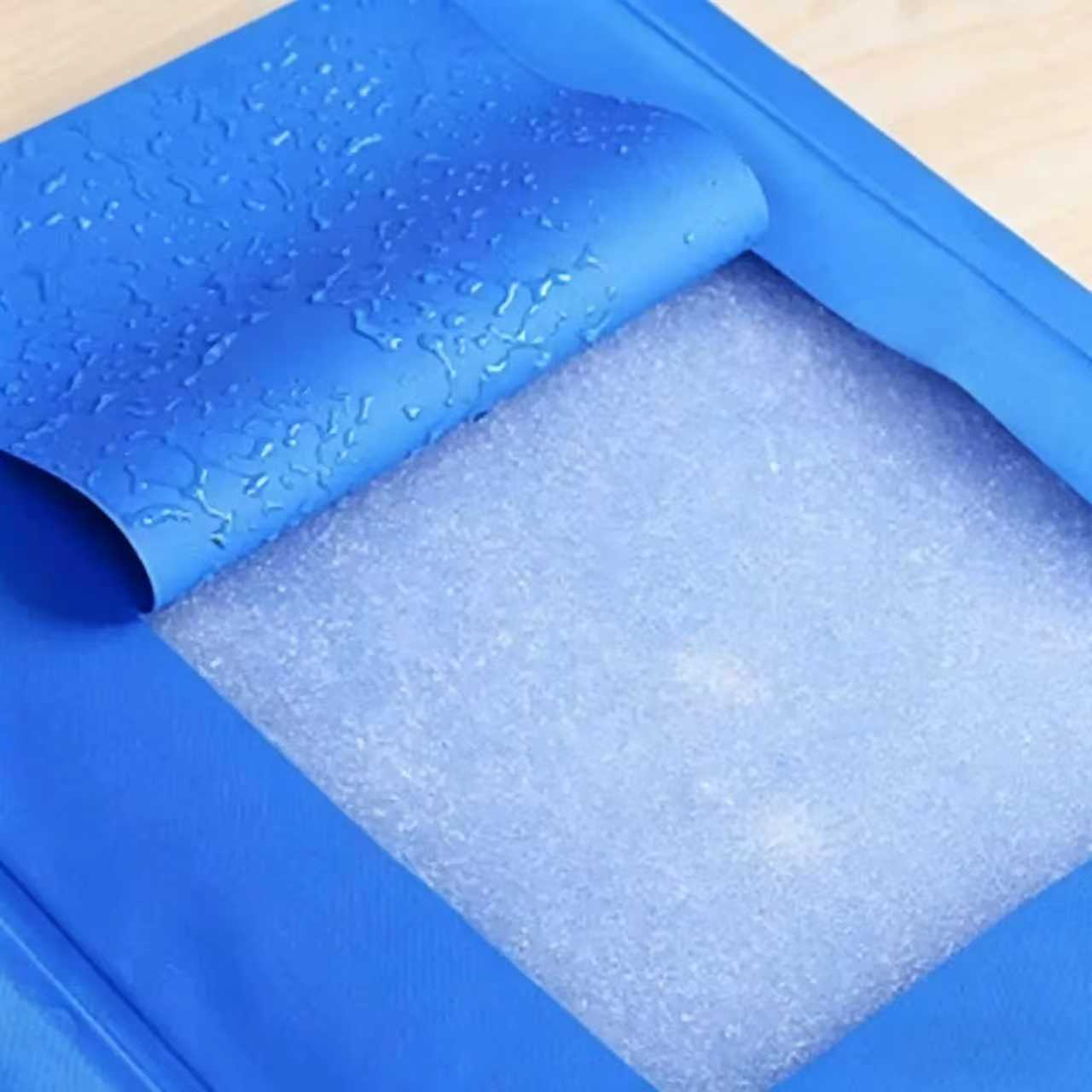 cooling gel pet mat material breathable and safe for pets