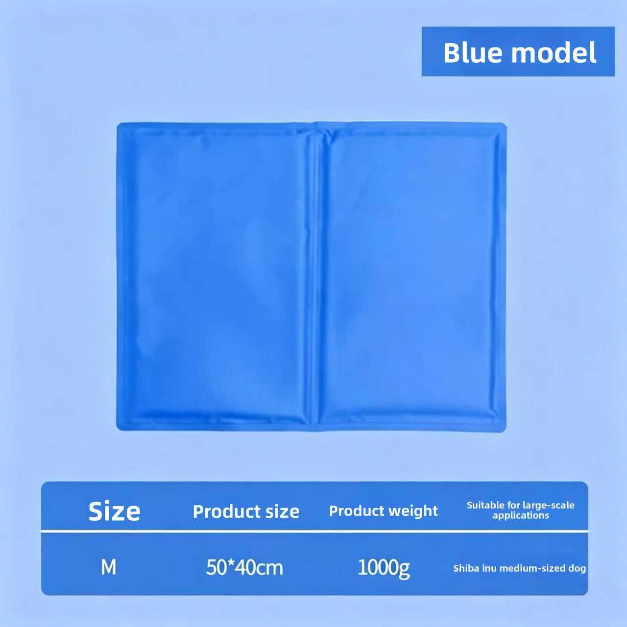 foldable pet cooling mat easy to carry for travel and outdoor use