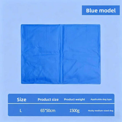 foldable pet cooling mat easy to carry for travel and outdoor use