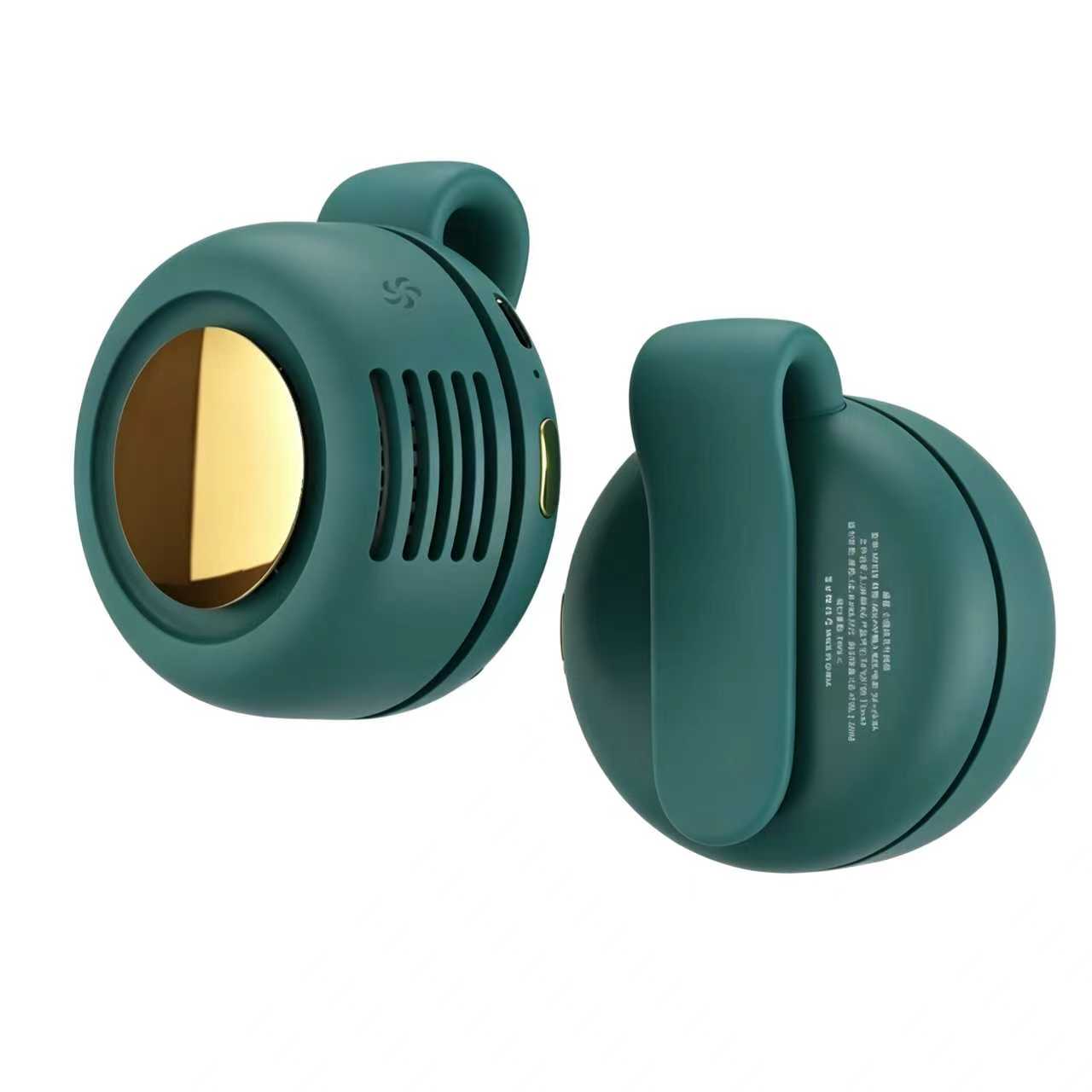 Lightweight clip-on fan for women during outdoor walks and travel