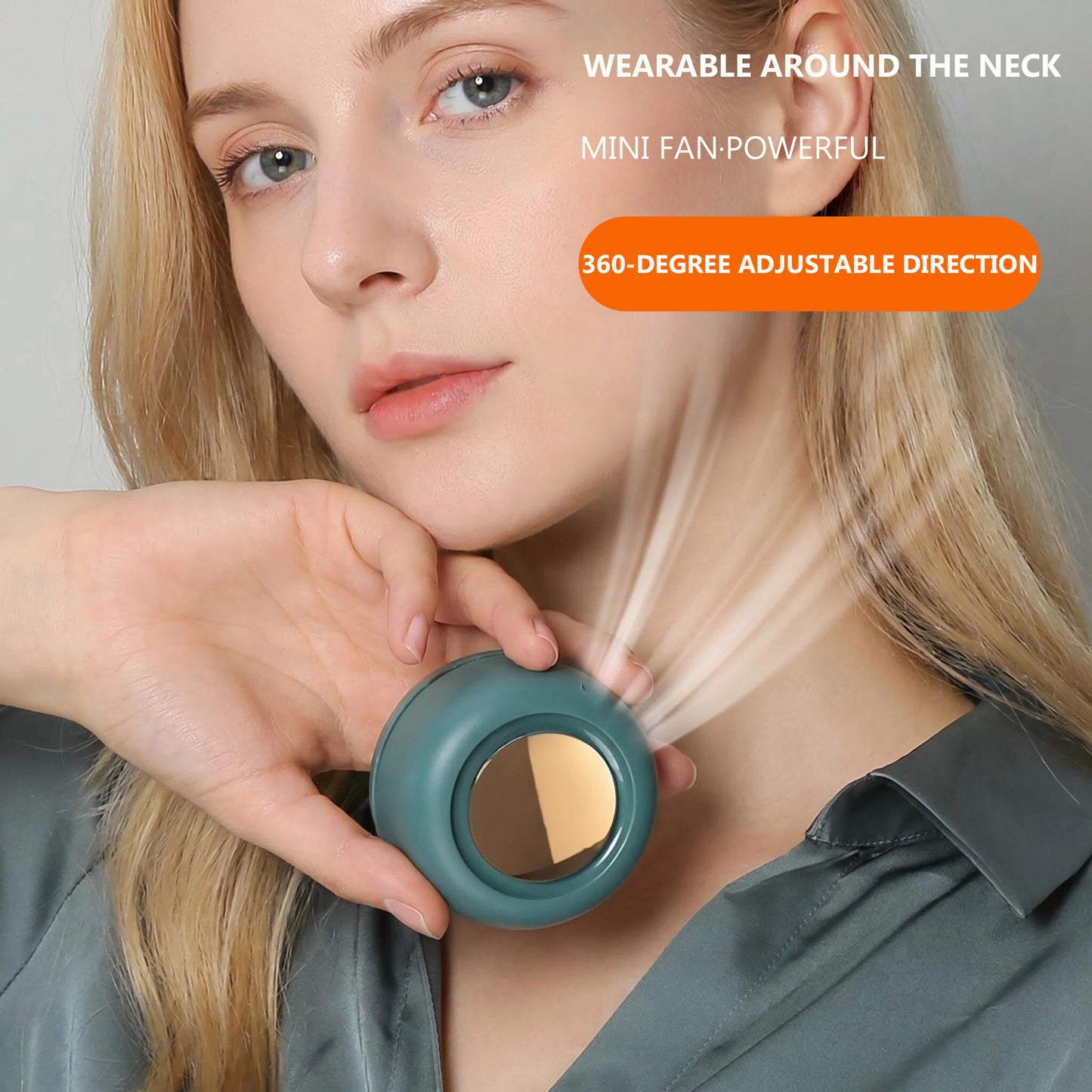 Pocket-sized portable fan designed for everyday outdoor cooling