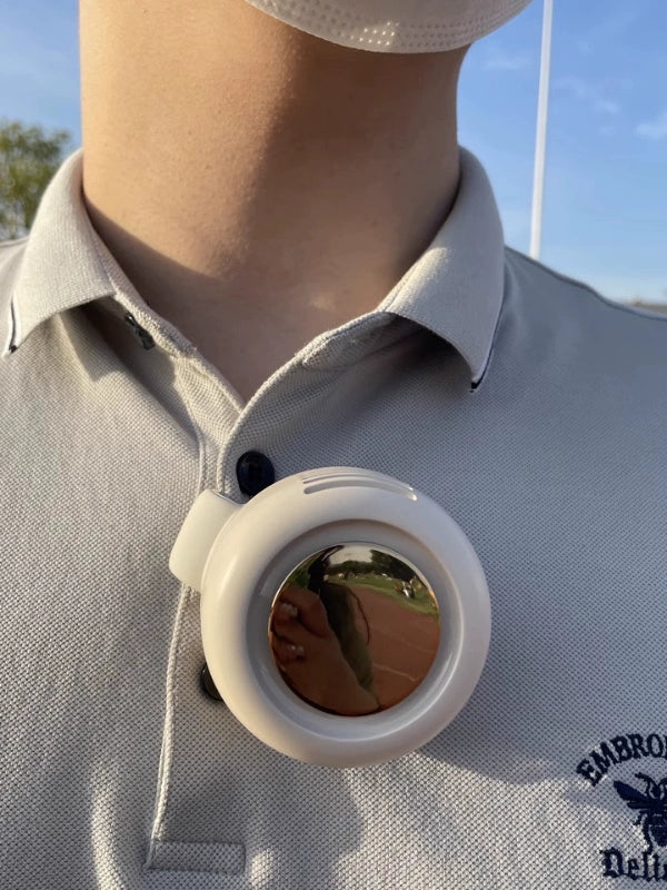 Portable fan featuring strong airflow and compact design